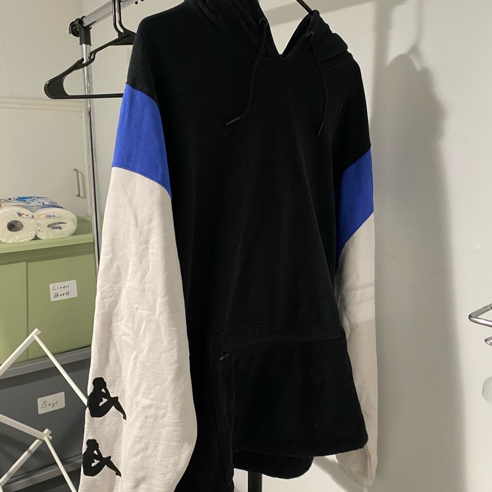 KAPPA Black and Blue Hoodie